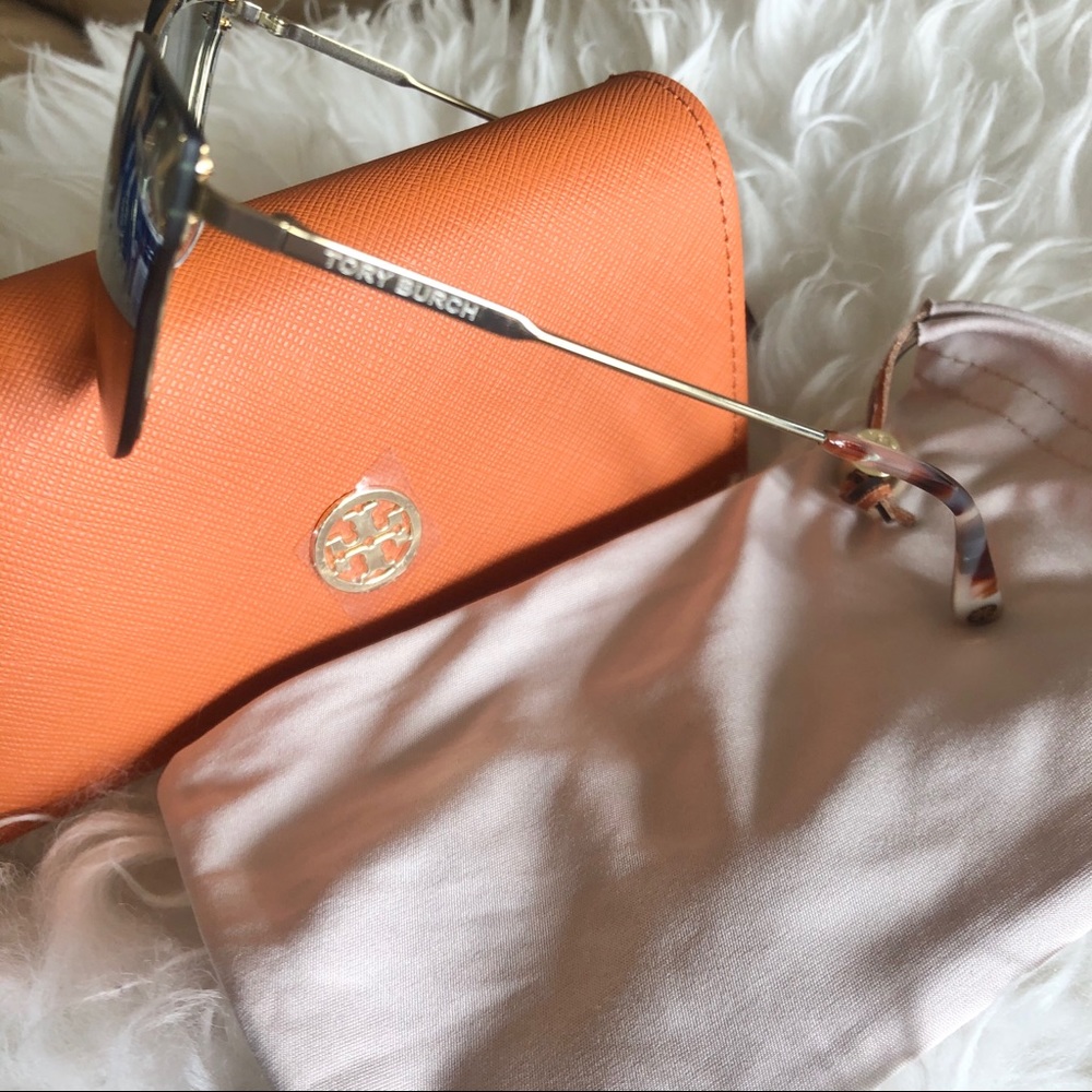 Tory Burch Green Gradient Sunglasses*NWB - Picture 3 of 5